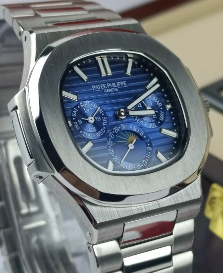 PATEK PHILIPPE Watch 5740-1G Nautilus Blue Dial