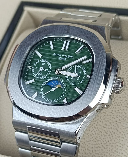 PATEK PHILIPPE Watch 5740-1G Nautilus Green Dial