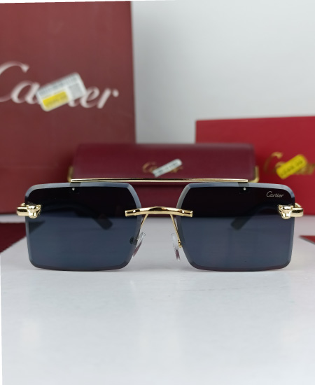 Cartier Sunglasses Black CRT091 - Image 3