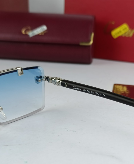 Cartier Sunglasses Blue CRT094 - Image 6