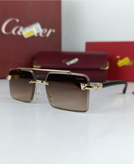 Cartier Sunglasses Brown CRT092