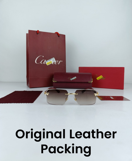 Cartier Sunglasses Brown CRT093 - Image 2