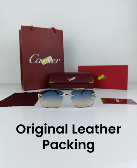 Cartier Sunglasses Iconic Blue CRT76 - Image 2