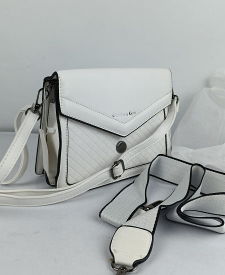 Charles and Keith Handbags White