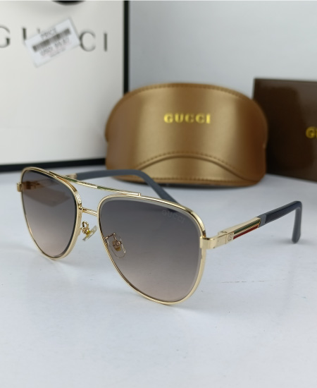 Gucci Sunglasses Aviator Golden Sky