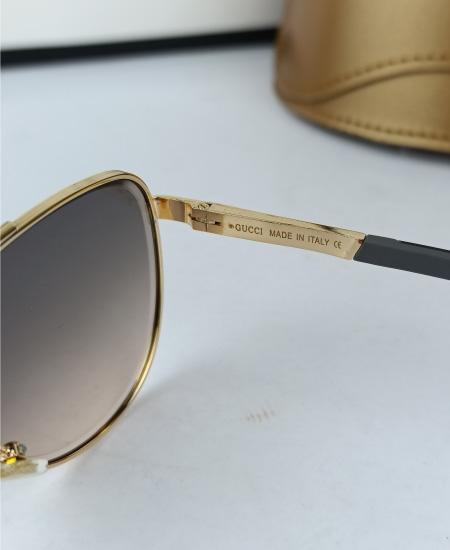 Gucci Sunglasses Aviator Golden Sky - Image 6