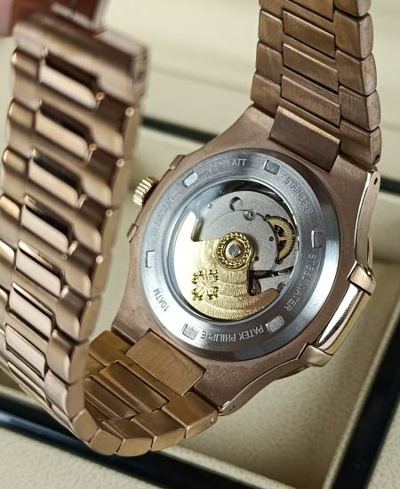 PATEK PHILIPPE Watch 5726/1A Nautilus Chocolate Dial Rose Gold - Image 6