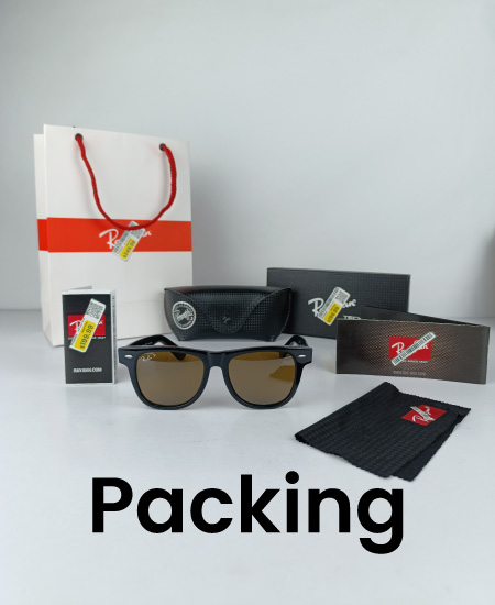 Rayban Wayfarer Sunglasses Polarized RB2140 901-58 3P - Image 2