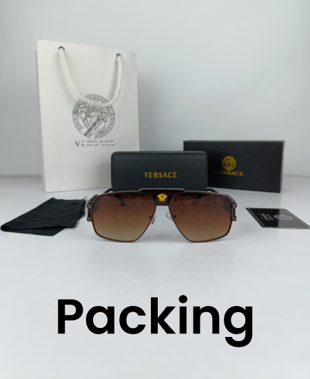 Versace sunglasses Chocolate Brown VR024 - Image 2