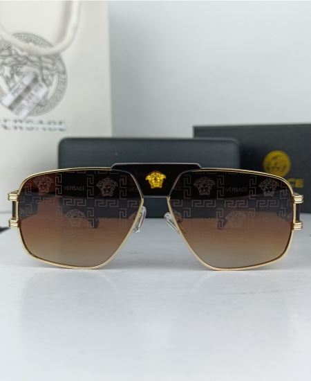 Versace sunglasses Golden Brown VR023 - Image 4