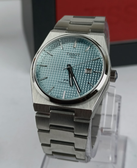 1.1 Tissot PRX Watch Ice Blue 80 - T137.407.11.351.00 - Image 3