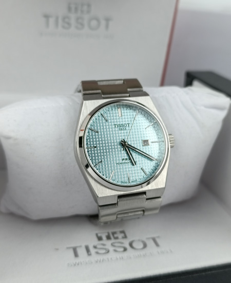 1.1 Tissot PRX Watch Ice Blue 80 - T137.407.11.351.00 - Image 4