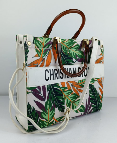 Dior Leaf Tote Handbag