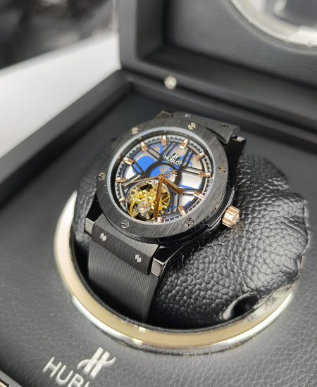 Hublot Watch fusion skeleton Black