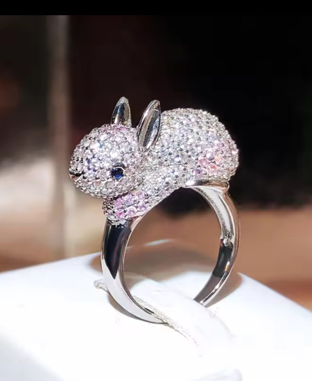Jungle Tree Rabbit Rings - Image 3