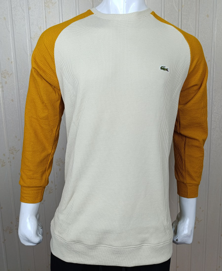 Lacoste Sweatshirts Beige Mustard