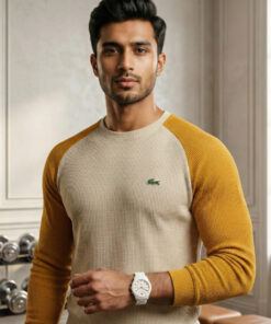 Lacoste Sweatshirts Beige Mustard