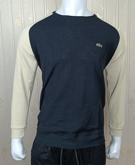 Lacoste Sweatshirts Black Beige