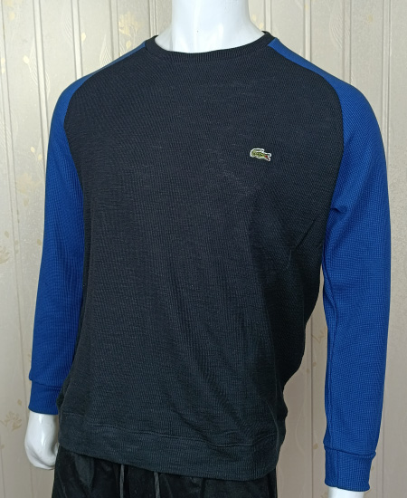 Lacoste Sweatshirts Black Blue