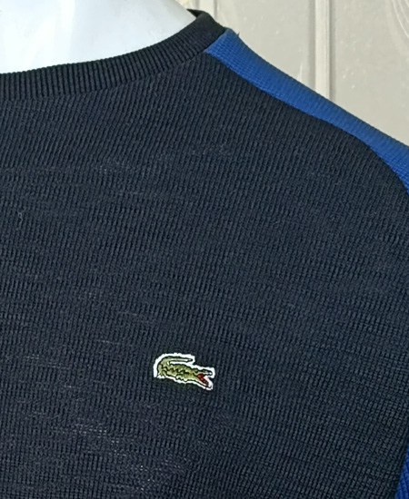 Lacoste Sweatshirts Black Blue - Image 4