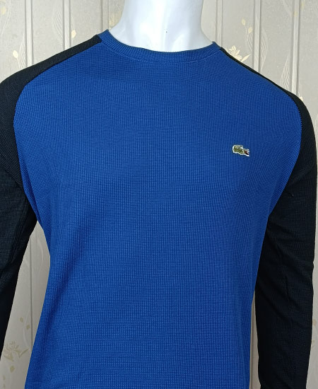 Lacoste Sweatshirts Blue Black