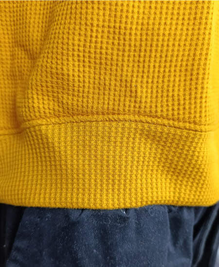 Lacoste Sweatshirts Mustard Black - Image 4