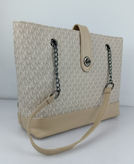 MK Never Full Handbag Off-White