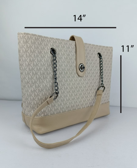 MK Never Full Handbag Off-White - Image 2