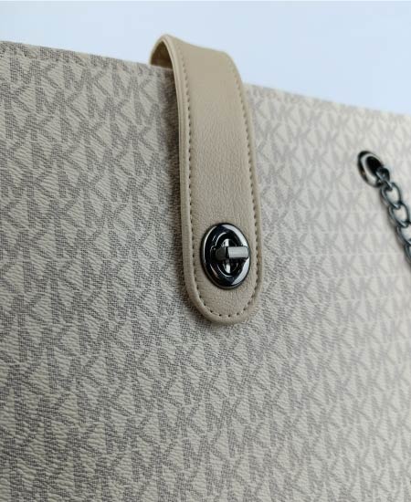 MK Never Full Handbag Off-White - Image 4