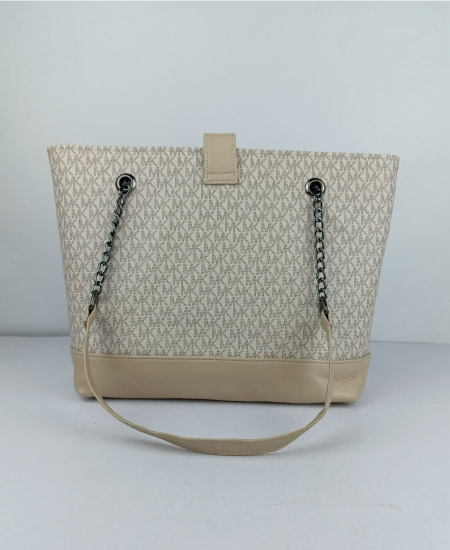 MK Never Full Handbag Off-White - Image 6