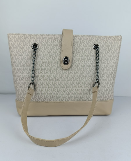 MK Never Full Handbag Off-White - Image 3