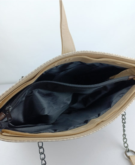 MK Never Full Handbag Off-White - Image 7