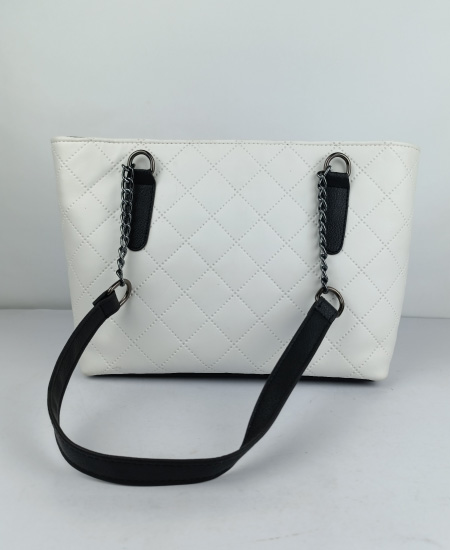 YSL White Handbag 007 - Image 4