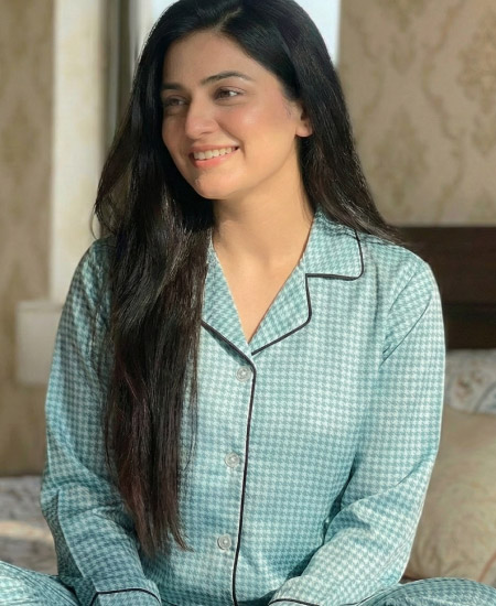 1.2 Zara Ladies Night Suit Ice Green - Image 2