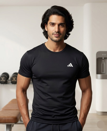 Adidas Dri Fit T-Shirts Black