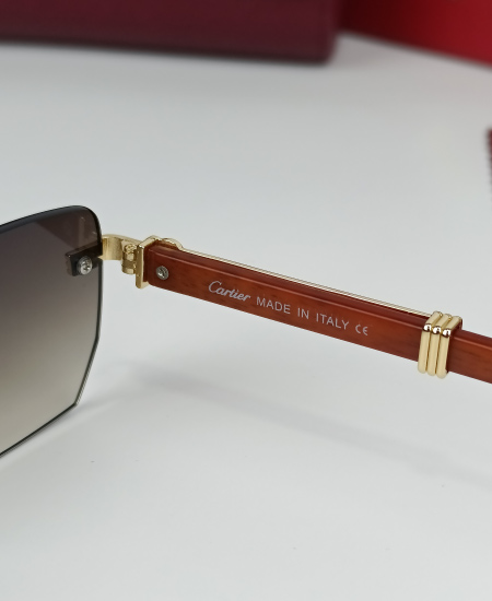 Cartier Sunglasses Rectangular CRT102 - Image 4