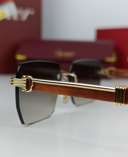 Cartier Sunglasses Rectangular CRT102 - Image 3