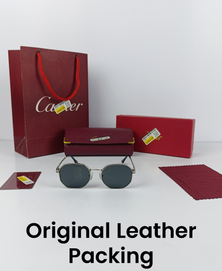 Cartier Sunglasses Retro Silver CRT47 - Image 2