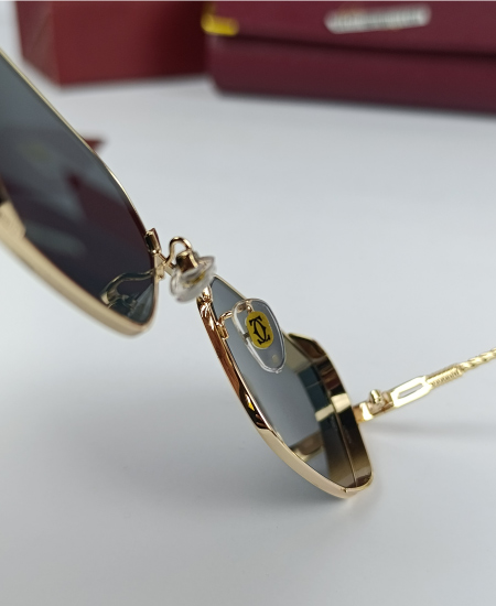 Cartier Sunglasses Vintage Golden CRT37 - Image 5