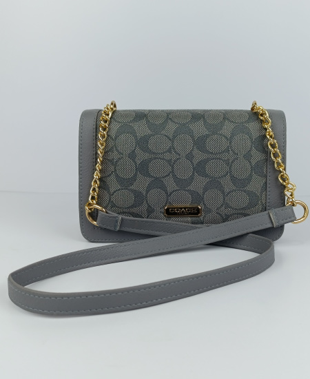 Coach Handbag Gray - Image 3