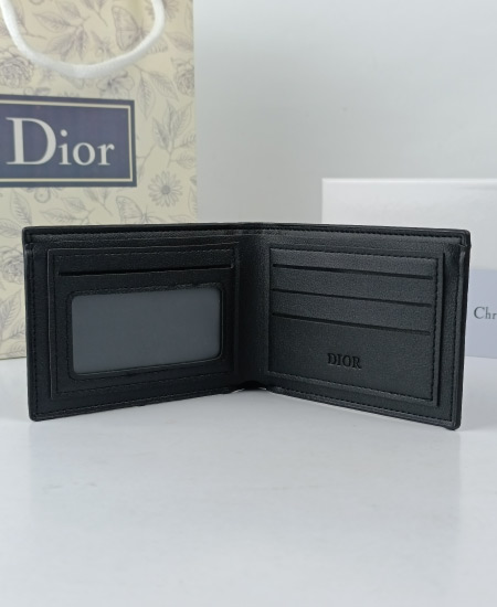 Dior Men's Wallet Black 14 - Image 4