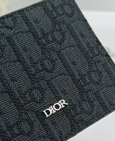 Dior Men's Wallet Black 14 - Image 5