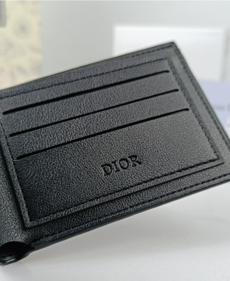 Dior Men's Wallet Black 14 - Image 3