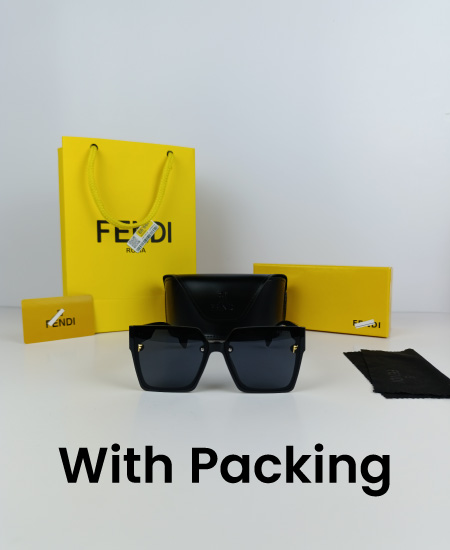 Fendi Sunglasses Black FND21 - Image 2