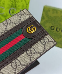 Gucci Men's Wallets Coffee 223