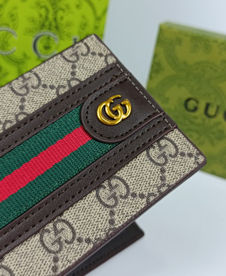 Gucci Men's Wallets Coffee 223