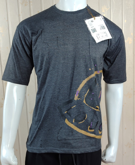LV Cotton Gray T-Shirts - Image 3