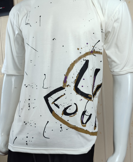 LV Cotton White T-Shirts - Image 4