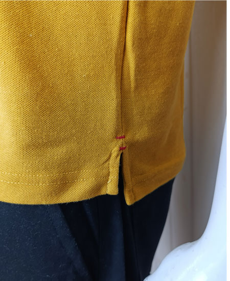 Lacoste Polo Shirt Mustard - Image 5