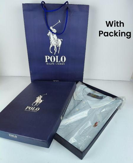 Polo Ralph Lauren Polo Shirts Ice Blue